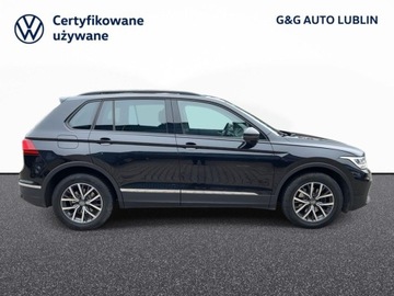 Volkswagen Tiguan II SUV Facelifting 1.5 TSI 150KM 2021 Volkswagen Tiguan 1.5 TSI EVO Life DSGAppPerlaSalon PolskaFaktura 23, zdjęcie 5