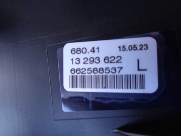 HALOGEN LEVÝ OPEL ASTRA IV J 09-12