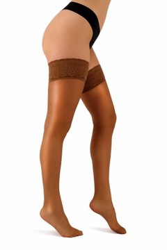 Pończochy Glossy 40 Den Tan 1/2 - XS/S