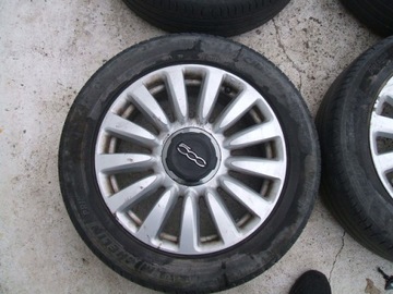 FIAT 500L RÁFKY KOLO KOLA PNEUMATIKA 205/55/16 LETNÍ 5X98