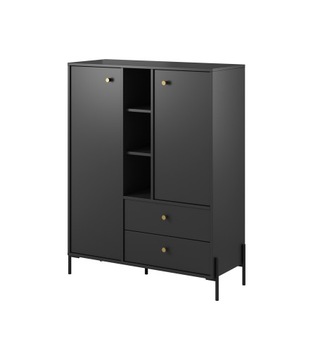 Komoda Notte 2D2S antracyt
