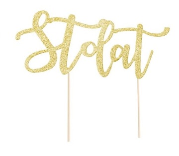 TOPPER piker na tort STO LAT