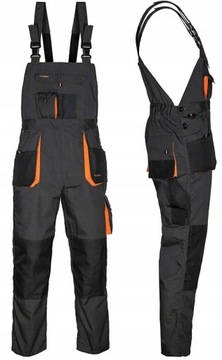 OGRODNICZKI ROBOCZE SPODNIE NA SZELKACH M / 48