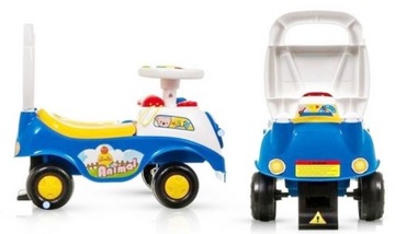 БОЛЬШАЯ ПОЕЗДКА НА АВТОМОБИЛЕ WALKER PUSH 3в1 СО ЗВУКАМИ