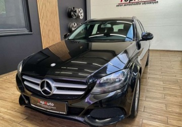 Mercedes Klasa C W205 Kombi 200 BlueTEC 136KM 2015 Mercedes-Benz Klasa C 200d MANUAL gwarancja bezwypadkowy SKORA 1.6, zdjęcie 13
