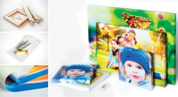 ФОТОкартина Ваша фотография на ХОЛСТЕ 40х40см.