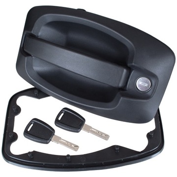 KLAMKA DRZWI TYŁ TYLNYCH + WKŁADKA + KLUCZE DUCATO BOXER JUMPER 2006-