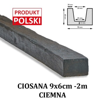 belka dekoracyjna imitacja 9x6 2m