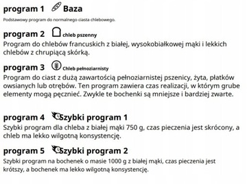 АВТОМАТИЧЕСКАЯ ХЛЕБОПЕЧКА MEDION 19 ПРОГРАММ DE
