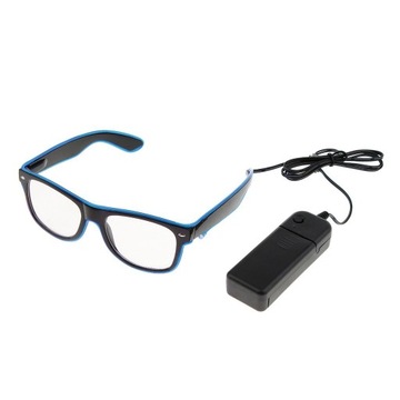 Halloweenowe oko LED maskaradowe oko Party Okulary