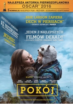 POKÓJ BRIE LARSON DVD+booklet
