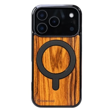 Dřevěné Pouzdro Bewood pro iPhone 17 Pro Palisander Santos s MagSafe