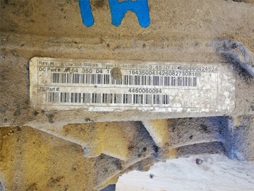 MERCEDES ML W164 3.0 CDI 4MATIC DIFER NÁPRAVA ZADNÍ A1643500414 3.45