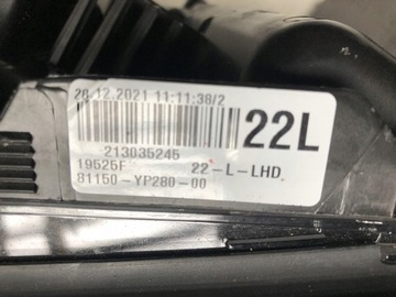 CHR CH-R FACELIFT SVĚTLO PRAVÝ LEVÝ FULL LED 2020-