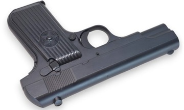 TOKAREV TT REPLIKA BRONI ASG Pistolet METALOWY Kulki TŁUMIK GRANAT 2 tarcze