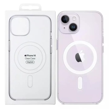 APPLE iPhone 14 ORYGINAŁ ETUI CLEAR CASE MAGSAFE