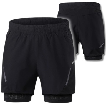 SPODENKI SPORTOWE DO BIEGANIA ARSUXEO NA ROWER SZORTY SIŁOWNIĘ r XL