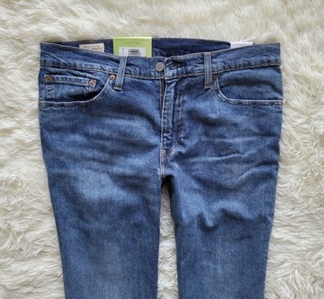 spodnie jeans LEVI'S 511 SLIM W34 L34 34x34 PREMIUM