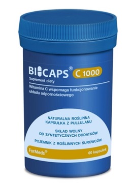 Bicaps witamina C 1000 60 kapsułek Formeds