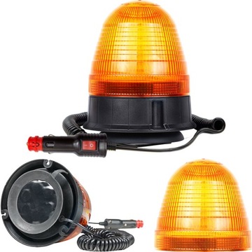 LAMPA OSTRZEGAWCZA KOGUT LED SMD NA MAGNES 12/24V