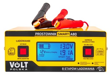 Ładowarka PROSTOWNIK AKUMULATOROWY SMART 6V/12V/24V 15A A80