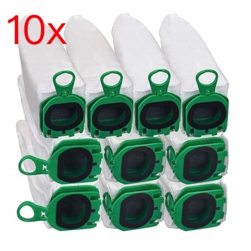 10 мешков для пылесоса VB100 FP100 VORWERK KOBOLD