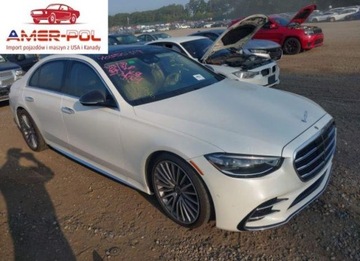 Mercedes Klasa S W223/V223 2021 Mercedes-Benz Klasa S 580 4Matic 2021 4.0l 4.0 Benzyna 496KM