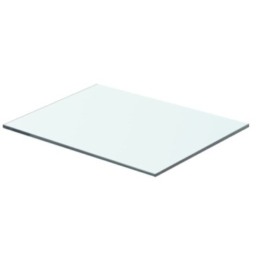 vidaXL Скляний, прозора панель, 40x25 см