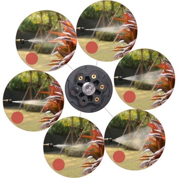 ПОРТАТИВНАЯ ЭЛЕКТРОМОЙКА С МНОГОФУНКЦИОНАЛЬНОЙ НАСАДКОЙ ДЛЯ САДА