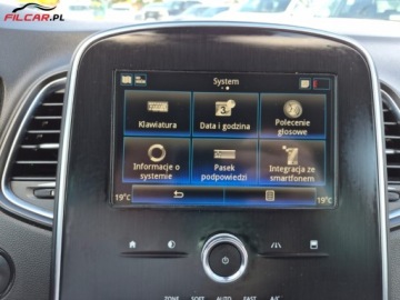 Renault Scenic IV 2019 Renault Scenic VAT23 AUTOMAT Niski udokumentowany przebieg GWARANCJA Zamia, zdjęcie 14