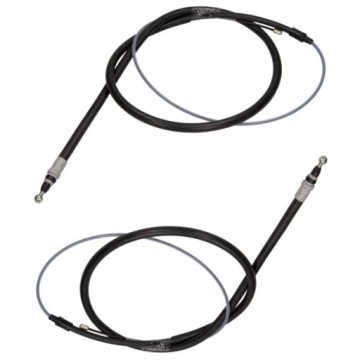 2x LINKA HAMULCA RĘCZNEGO TYŁ DO PEUGEOT 407 2004-