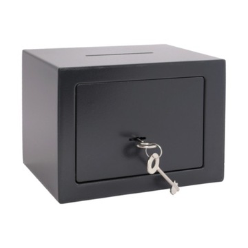 СЕЙФ С ОТВЕРСТИЕМ И ОТВЕРСТИЕМ ДЛЯ КЛЮЧА 23x17x17