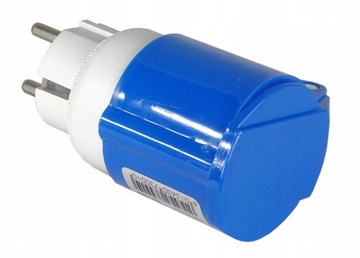 Адаптер кемпинговый 230В розетка 16А 3п промышленный