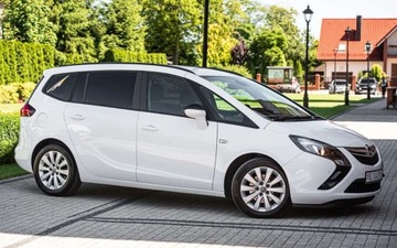 Opel Zafira C Tourer 1.4 Turbo ECOTEC 120KM 2012 Opel Zafira 1.4B 120Ps Klimatyzacja Parktronik Alu16 Polskory 7 foteli ZAD, zdjęcie 14