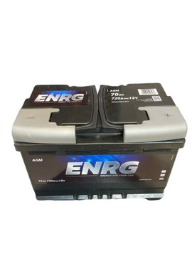 AKUMULATOR ENRG STAR&STOP AGM 70Ah