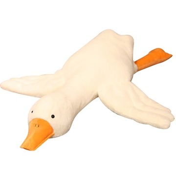 МЕГА БОЛЬШАЯ ПЛЮШЕВАЯ ПОДУШКА ДЛЯ ОБНИМАНИЙ PIPA DUCK XL 90 СМ