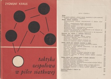 TAKTYKA ZESPOŁOWA W PIŁCE SIATKOWEJ Zygmunt Kraus