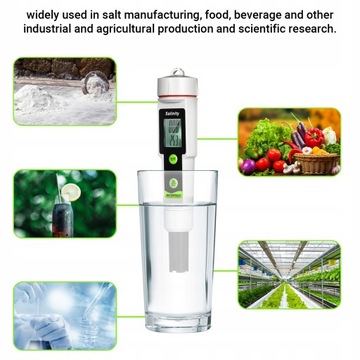 СОЛЕНОМЕТР Водонепроницаемый ИЗМЕРИТЕЛЬ СОЛЕНОСТИ 2 В 1