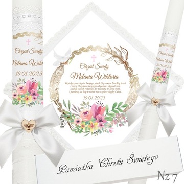 КРЕЩЕННАЯ СВЕЧА, КРЕЩЕСТВЕННАЯ ОДЕЖДА, ОКОННАЯ КОРОБКА