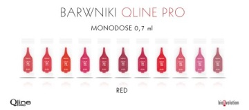 QLINE PRO ПИГМЕНТ ДЛЯ ПЕРМАНЕНТНОГО МАКИЯЖА, НАБОР «НЮД» — МОНОДОЗЫ 5 шт. по 0,7 мл