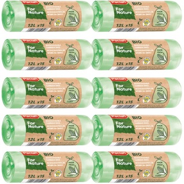 WORKI NA SMIECI BIODEGRADOWALNE 12 L - 10 ROLEK