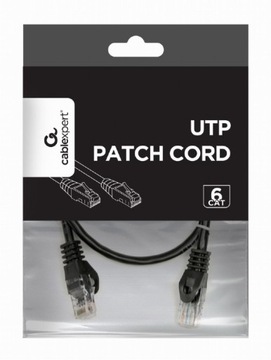 Kabel sieciowy LAN PATCHCORD KAT.6 UTP Router 1m