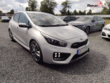 Kia Ceed II GT 5d 1.6 T-GDI 204KM 2015 Kia Ceed GT 1.6 T-GDI 204KM Bogate wyposazenie Gwarancja 1.6 Benzyna, zdjęcie 3
