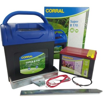ELEKTRYZATOR + BATERIA ZESTAW ELEKTRYCZNY PASTUCH