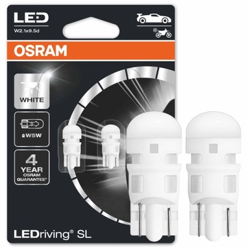 OSRAM Retrofit LEDriving SL W5W 6000K 12 В 2 шт.