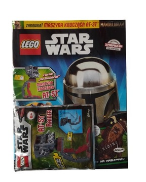 Magazyn LEGO Star Wars Minifigure Czasopismo 10/2021 Maszyna Krocząca AT-ST
