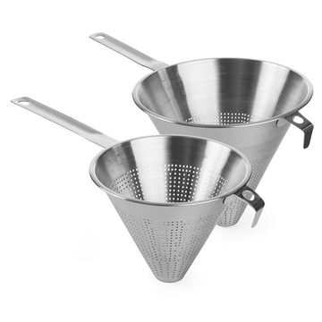 SITO CHIŃSKIE STOŻKOWE CEDZAK ZE STALI NIERDZEWNEJ ŚR. 185 MM - HENDI