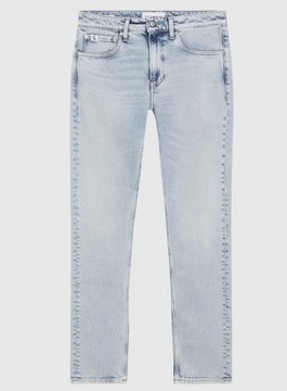 Calvin Klein Jeans spodnie J30J324847 1AA niebieski 30/32