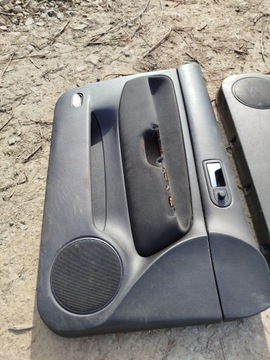 ОБИВКА ДВЕРИ ЛЕВАЯ ПРАВАЯ VW GOLF 4 IV BORA BLACK 5 DOOR