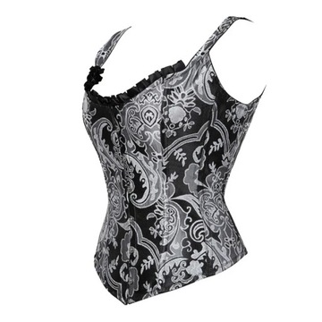 Gothic Corsets And Bustiers Vest Corset Steel Bone
